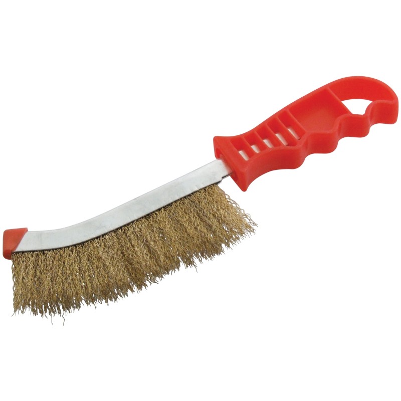 Szczotka druciana do rdzy stalowa