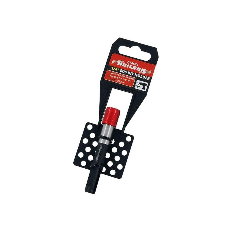 Adapter uchwyt na bity sds 1 4 80mm neilsen