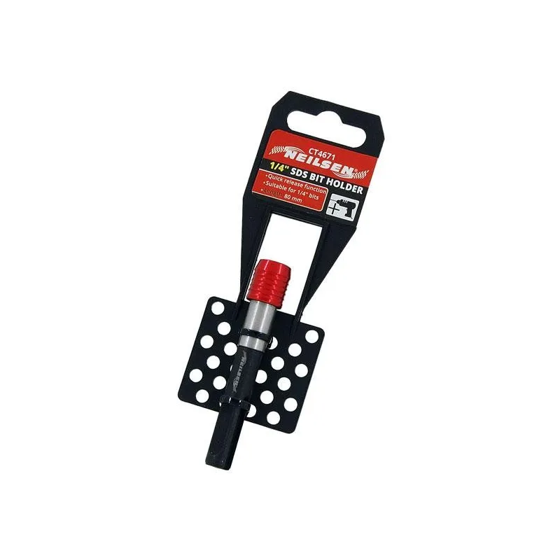Adapter uchwyt na bity sds 1 4 80mm neilsen