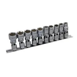 Joint sockets 3/8 10-19mm neilsen