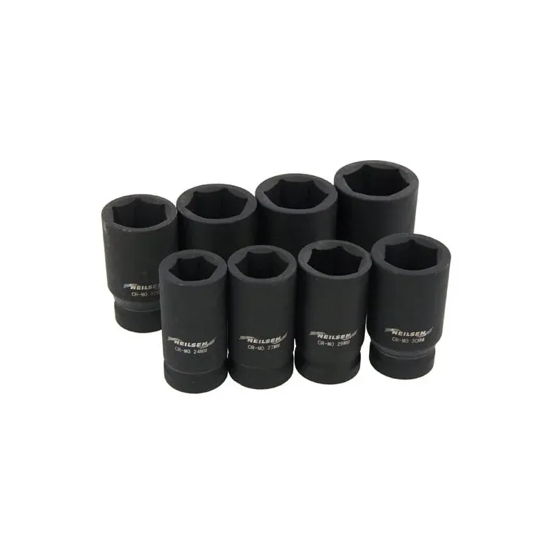 Nasadki udarowe klucze 3 4 zestaw nasadek 24-38mm