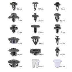 Spinki kołki klipsy samochodowe tapicerki nissan