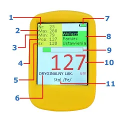 Senzor na meranie hrúbky farby gl-pro-2-phase