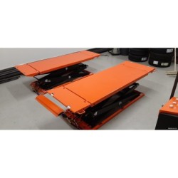 Podnośnik samochodowy nożycowy nadposadzkowy 3t 183cm