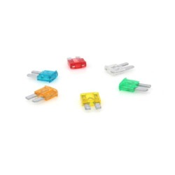 Bezpieczniki samochodowe zestaw mikro 120 sztuk