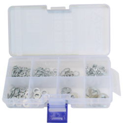 Podkładki sprężyste koronkowe 250el 4-8mm asta