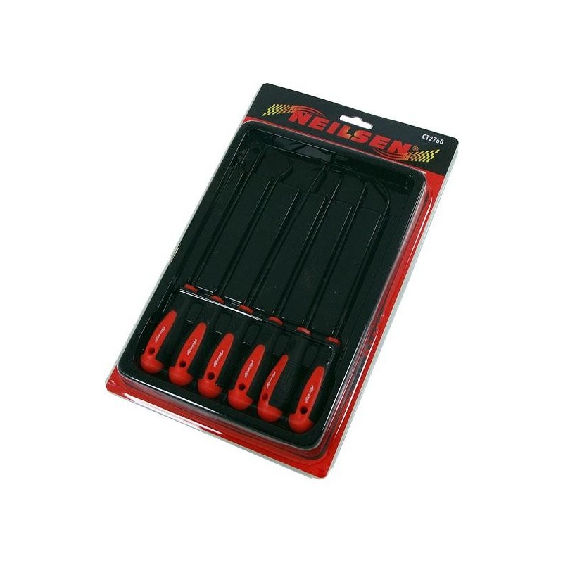 Haczyki montażowe długie zestaw haczyków 6el neilsen