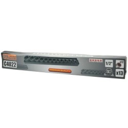 Zestaw nasadek 12 kąt.udar 1/2" 10-30mm