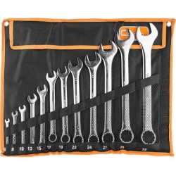 Klucze płasko-oczkowe polerowane c.v.