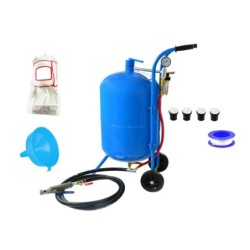 Mobilna piaskarka syfonowa 76l geko