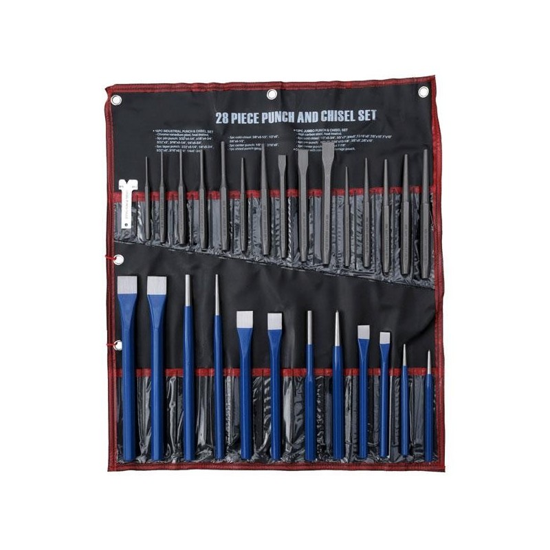 Przecinaki punktaki wybijaki przebijaki 28 elementów neilsen