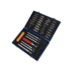 Zestaw skalpeli noży nożyków modelarskich 51 el