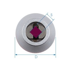 Uchwyt do gwintowników m6 do m20 1/2'' king tony