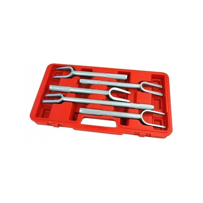 Zestaw ściągacz do sworzni kulistych drążków kierowniczych widelec