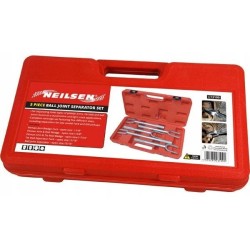 Zestaw ściągacz do sworzni kulistych drążków kierowniczych widelec