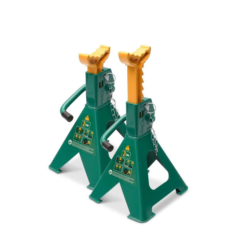 Kobyłki 2t podstawki samochodowe podpory z blokadą regulowane sata