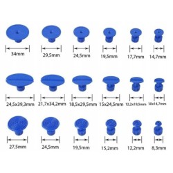 Zestaw do usuwania wyciągania wgnieceń w karoserii młotek pdr bezwładnościowy