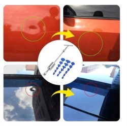 Zestaw do usuwania wyciągania wgnieceń w karoserii młotek pdr bezwładnościowy