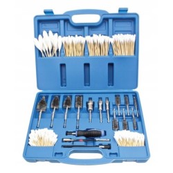 Zestaw szczotek do czyszczenia wtryskiwaczy szklanek tulei głowic świec 429el