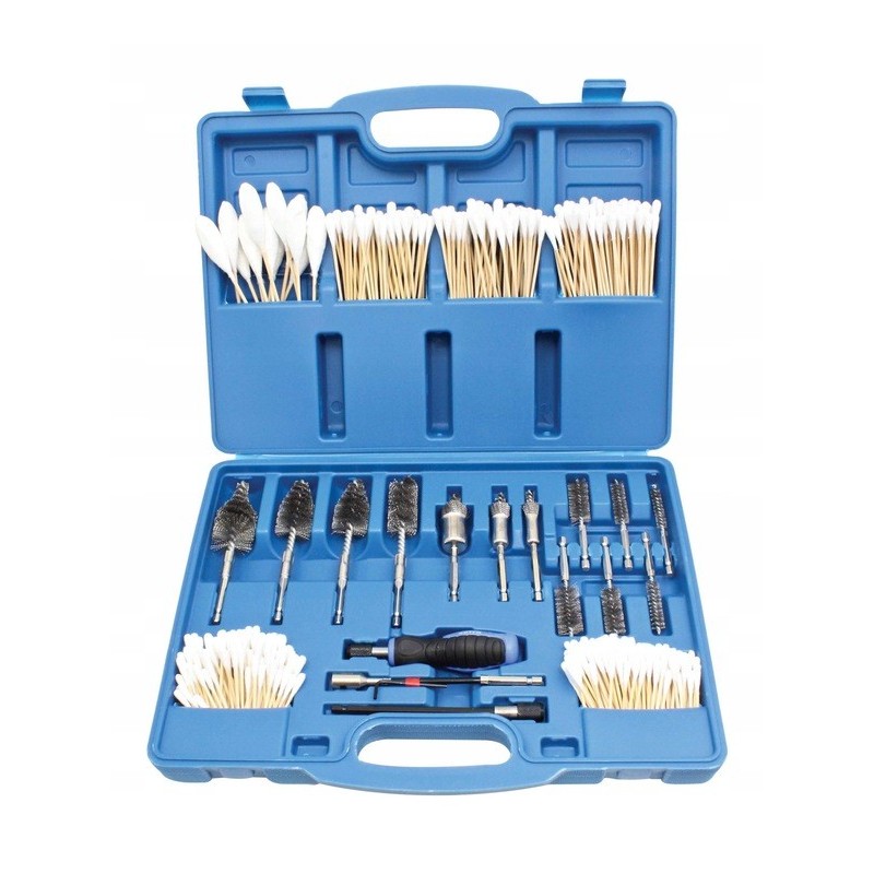 Zestaw szczotek do czyszczenia wtryskiwaczy szklanek tulei głowic świec 429el