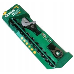 Klucz nastawny do rur grzechotki przelotowe pass-thru metryczne calowe sata