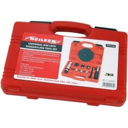 Ściągacz do demontażu śrub zabezpieczeń kół złodziejek antykradzieżowych