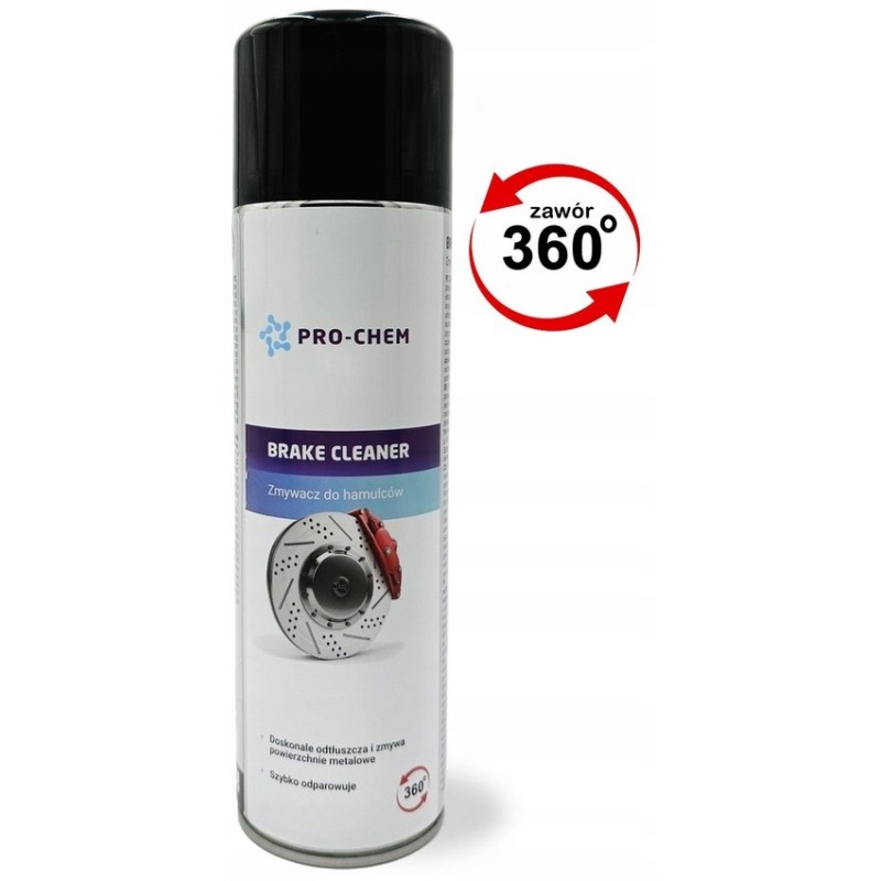 Zmywacz do hamulców pro chem brake cleaner 500 ml