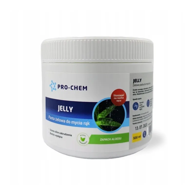 Pasta żelowa do mycia rąk bhp aloes pro-chem 500ml