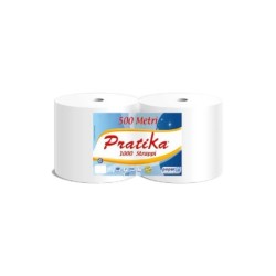 Czyściwo celulozowe białe premium bezpyłowe 2x 250m