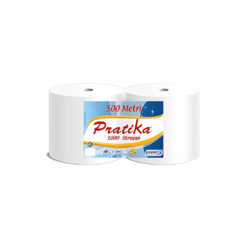 Czyściwo celulozowe białe premium bezpyłowe 2x 250m