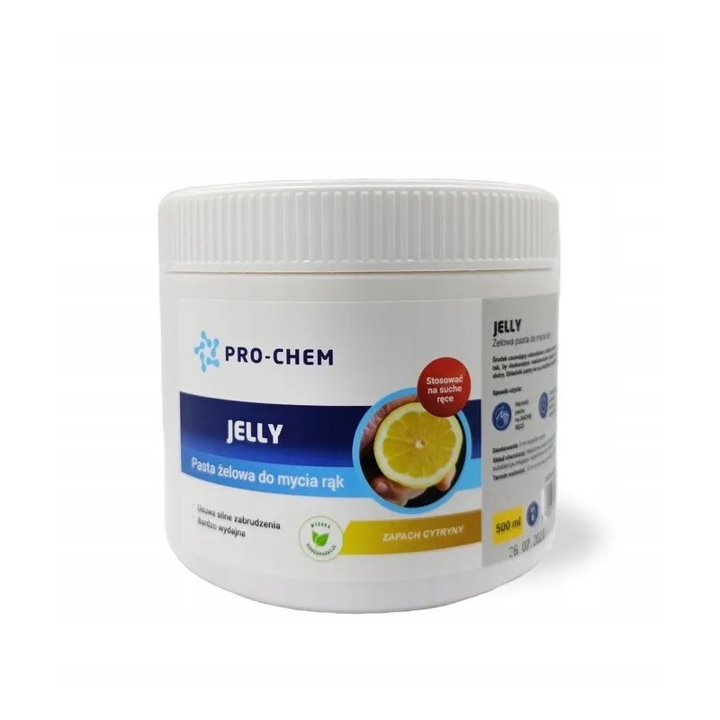Pasta żelowa do rąk cytryna pro-chem bhp 500 ml