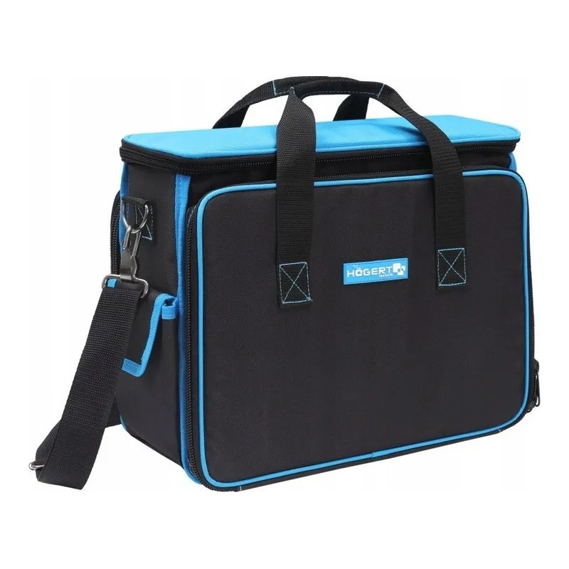 Hogert zamykana torba robocza narzędziowa monterska organizer 40x19x30 cm