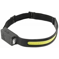 Headlamp led torch 450lm usb-c 5in1 motion sensor hoegert