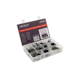 Zestaw podkładek metalowo gumowych 168szt