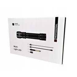 Latarka warsztatowa lampa inspekcyjna 4 końcówki led pro lena