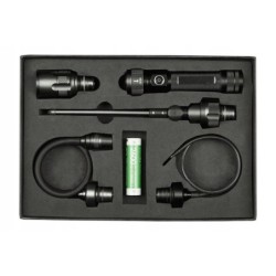 Latarka warsztatowa lampa inspekcyjna 4 końcówki led pro lena