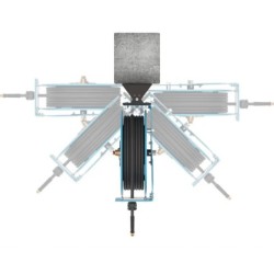 Hazet zwijadło pneumatyczne wąż automatyczne 20m 3/8"