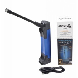 Latarka lampa warsztatowa akumulatorowa led cob 400lm uv asta