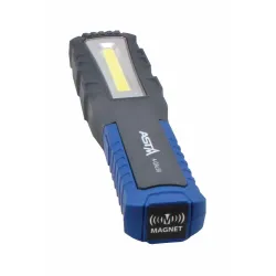 Latarka lampa warsztatowa akumulatorowa led cob 800lm powerbank asta
