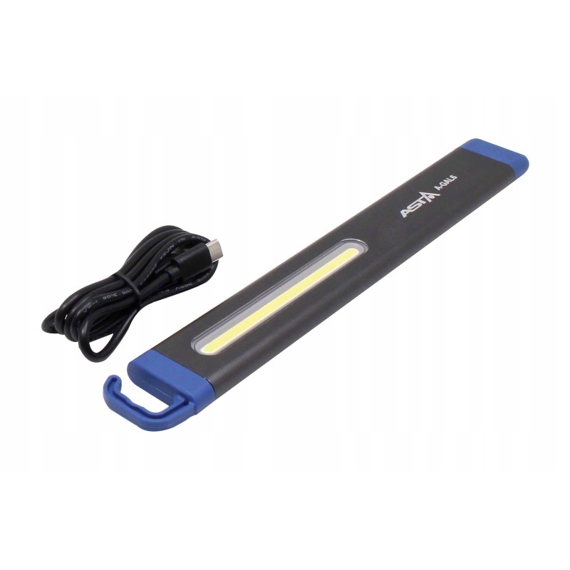 Latarka lampa warsztatowa akumulatorowa led 300lm długopisowa asta