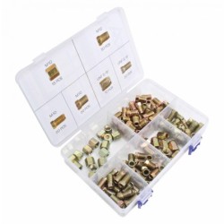 Zestaw nakrętek do przewodów hamulcowych 135 szt