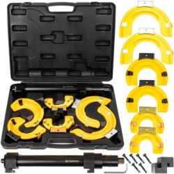 Ściągacz do sprężyn mcpherson mcperson mechaniczny 1,5t mocny z nakładkami