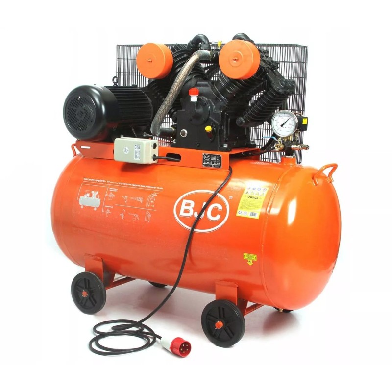 Kompresor sprężarka czterotłokowa olejowa 350l 12bar 1450l min 7