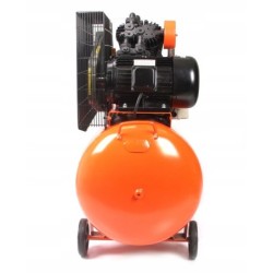 Kompresor sprężarka czterotłokowa olejowa 350l 12bar 1450l/min 7,5kw bjc