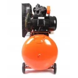 Kompresor sprężarka czterotłokowa olejowa 350l 12bar 1450l/min 7,5kw bjc