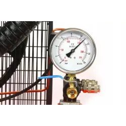 Kompresor sprężarka czterotłokowa olejowa 350l 12bar 1450l/min 7,5kw bjc