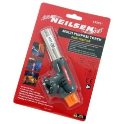 Palnik gazowy na kartusze opalarka lutlampa regulacja 1300st neilsen