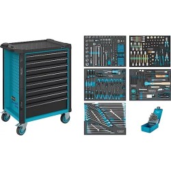 Hazet wózek warsztatowy szafka narzędziowa z wyposażeniem 314 el