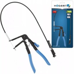 Szczypce do opasek zaciskowych z linką hogert ht8g346