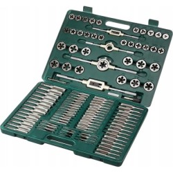 Zestaw gwintowników i narzynek 110 el. mannesmann